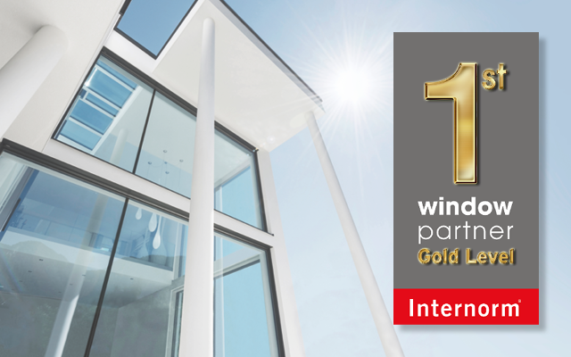 Internorm 1st window partner GOLD Level